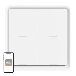 MOES ZT-SY-EU4S ZigBee 4-Button Scene Switch