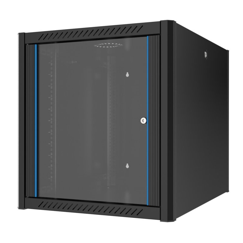 EFB Elektronik 691926TS.80 étagère 19U Supports autoportants, muraux ou au sol Noir