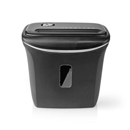 Nedis Aktenvernichter Querschnitt 6x A4-Seiten | 12 l | Sicherheitsnorm: DIN 4 | Schwarz