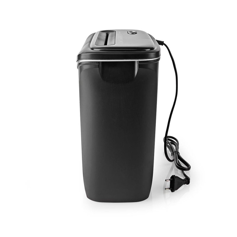 Nedis Aktenvernichter Querschnitt 6x A4-Seiten | 12 l | Sicherheitsnorm: DIN 4 | Schwarz
