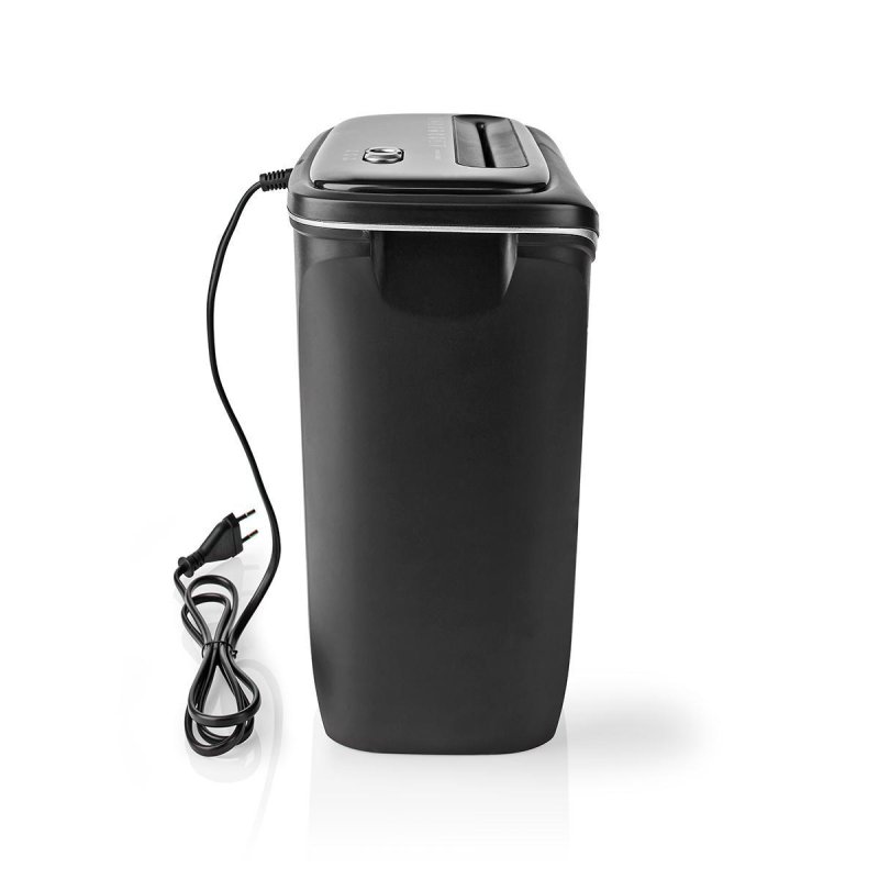 Nedis Aktenvernichter Querschnitt 6x A4-Seiten | 12 l | Sicherheitsnorm: DIN 4 | Schwarz