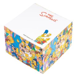 LES SIMPSONS - Springfields - Mémo Bloc-Notes Adhésif