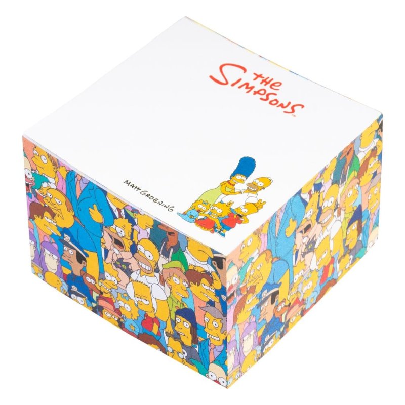 LES SIMPSONS - Springfields - Mémo Bloc-Notes Adhésif