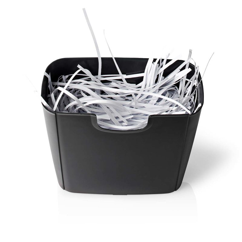 Nedis PASH112BKA4 paper shredder Strip shredding 22 cm Black