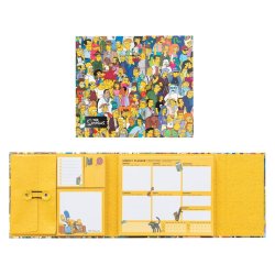 LES SIMPSONS - Planificateur Hebdomadaire Bloc Note