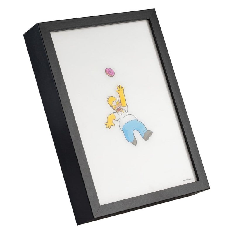 LES SIMPSONS - Homer - Cadre Lumineux LED 28x20x5cm