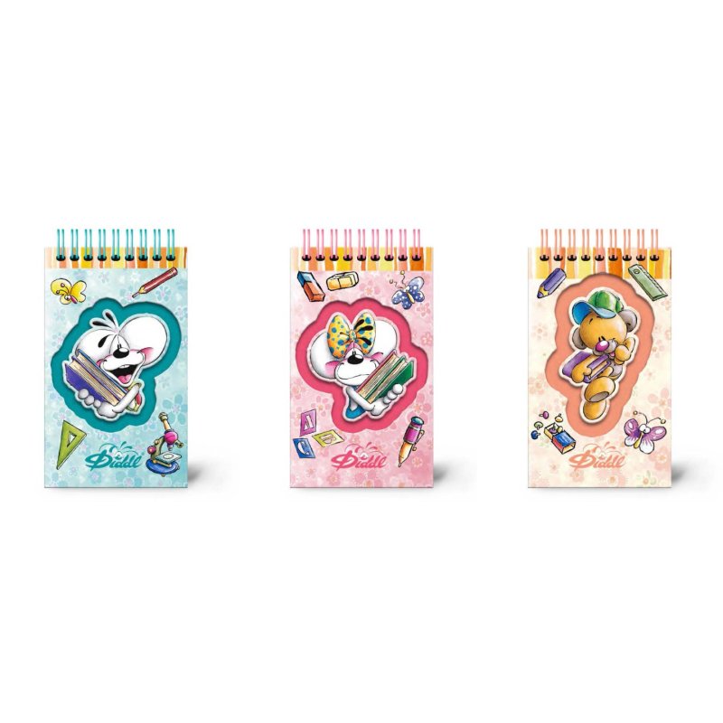 Diddl - A6 Pop Up Spiral Notebook, 1 pcs (DID10029)