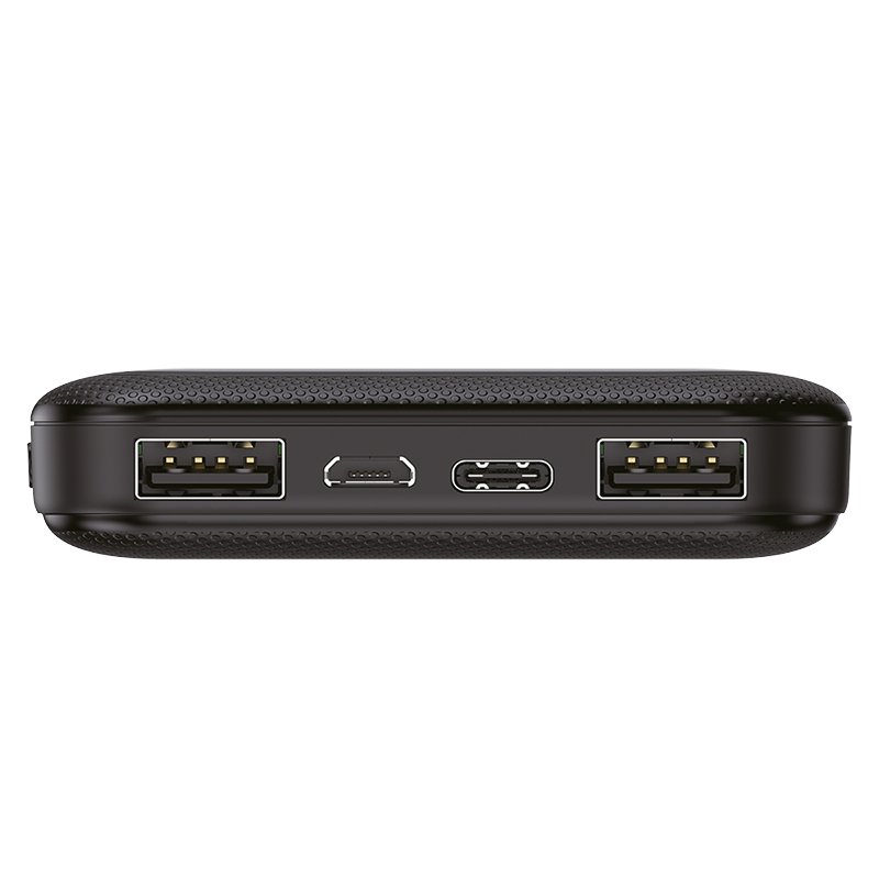 LogiLink PA0305 banque d'alimentation électrique Lithium Polymère (LiPo) 8000 mAh Recharge sans fil Noir