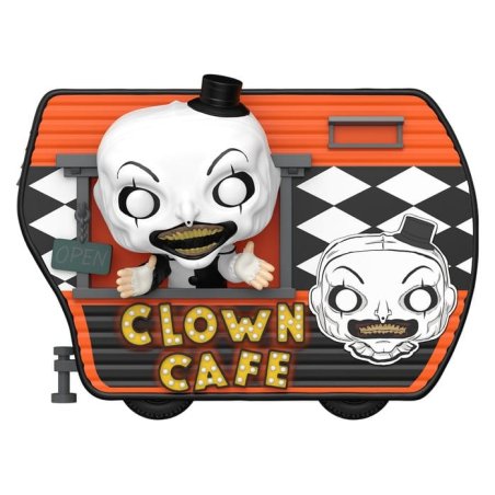 Terrifier POP! Rides Super Deluxe Vinyl Figure Café with Art 15 cm
