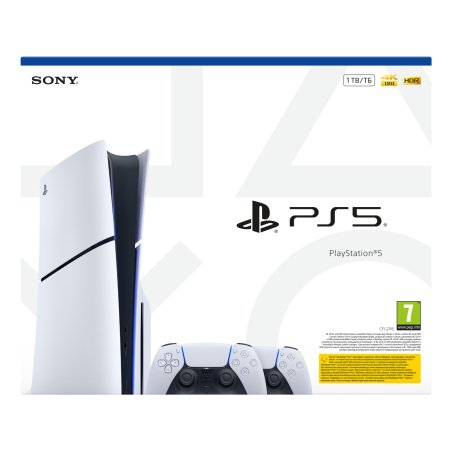 Sony Interactive Entertainment PS719022602 Console de jeu 1 To Wifi Noir, Blanc