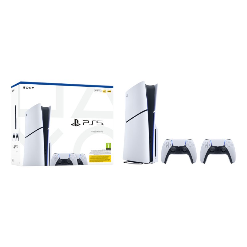 Sony Interactive Entertainment PS719022602 Console de jeu 1 To Wifi Noir, Blanc