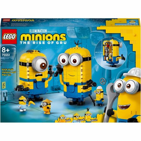 Minions Figuren Bauset mit Versteck (75551)