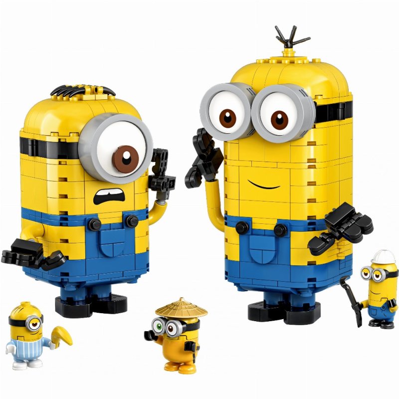 Minions Figuren Bauset mit Versteck (75551)