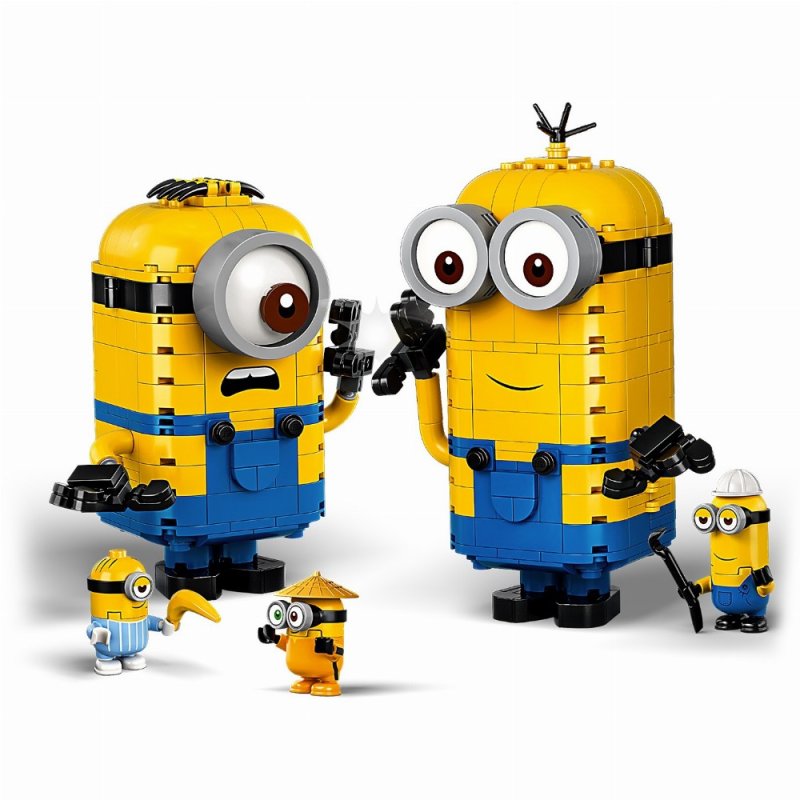 Minions Figuren Bauset mit Versteck (75551)