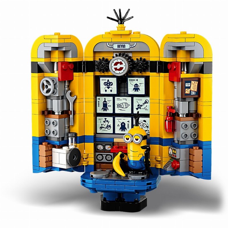 Minions Figuren Bauset mit Versteck (75551)