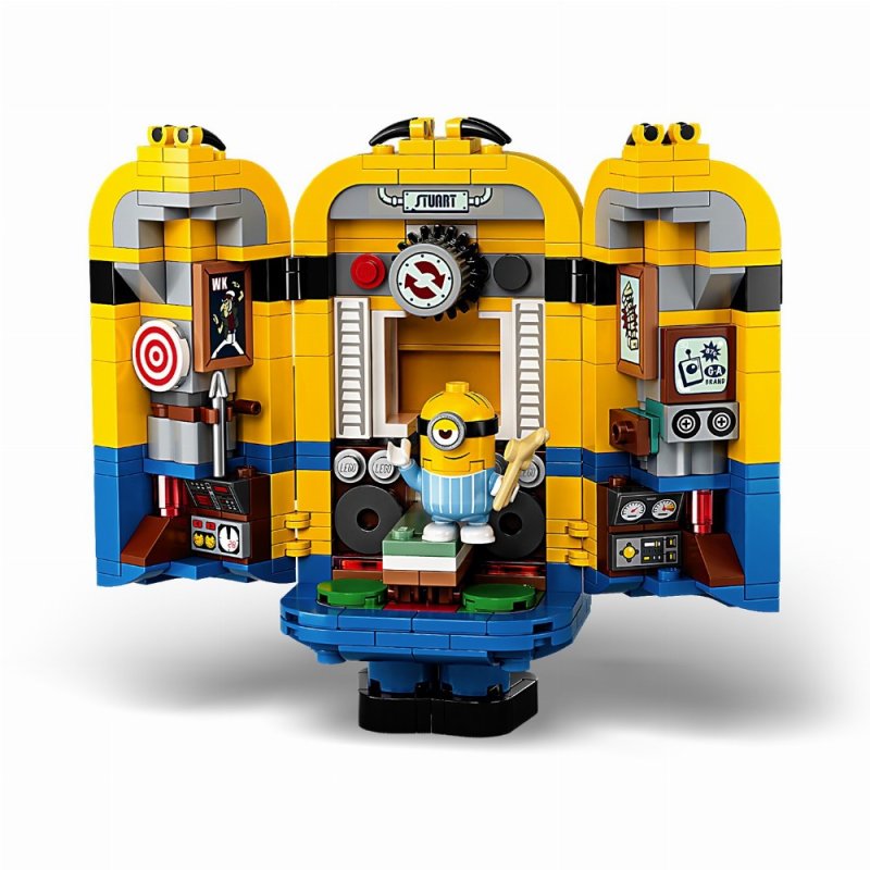 Minions Figuren Bauset mit Versteck (75551)