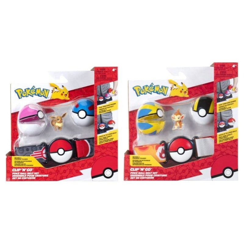 Pokémon Clip 'n' Go Belt Set ver. 19 Assortment (4)