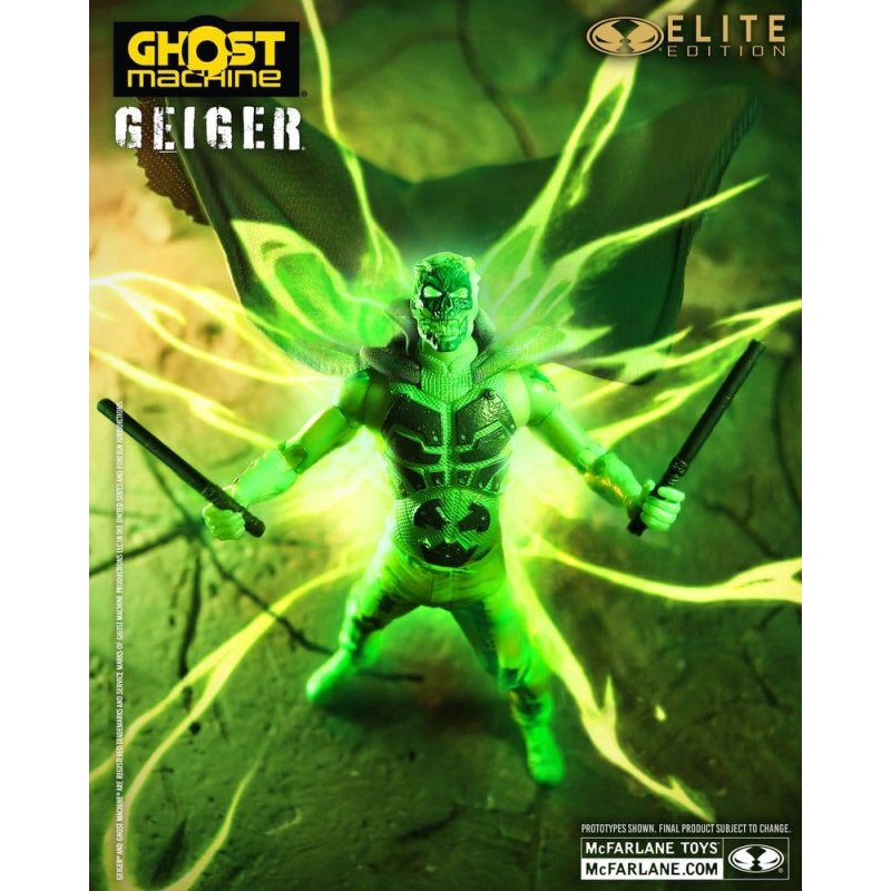 Ghost Machine McFarlane Elite Edition Deluxe Action Figure Geiger 18 cm