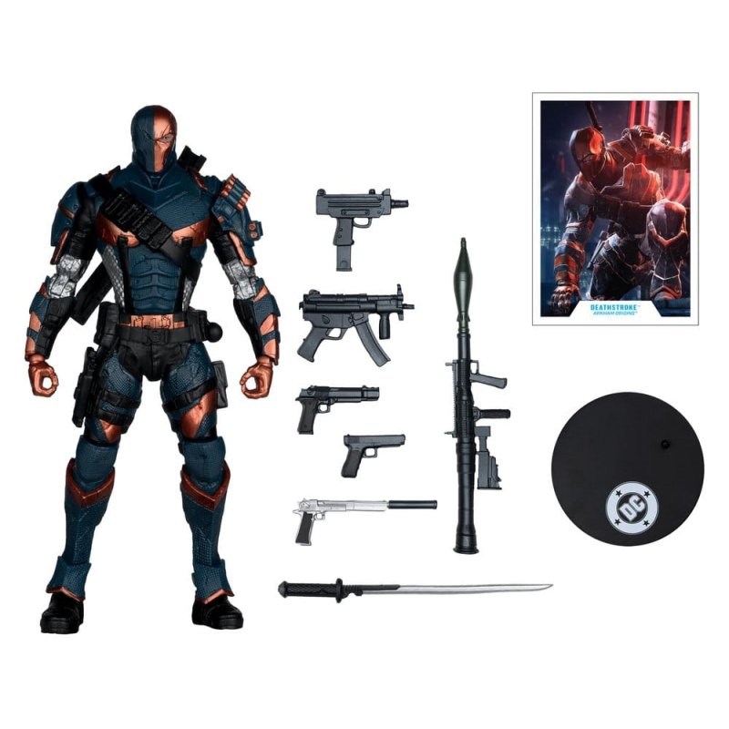 Arkham Origins DC Multiverse Action Figure Deathstroke 19 cm