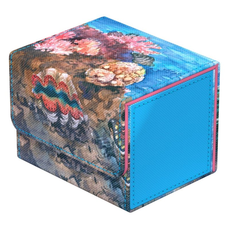Ultimate Guard Sidewinder 100 Xenoskin "Coral Places" - Seablue Hush