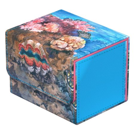 Ultimate Guard Sidewinder 100 Xenoskin "Coral Places" - Seablue Hush
