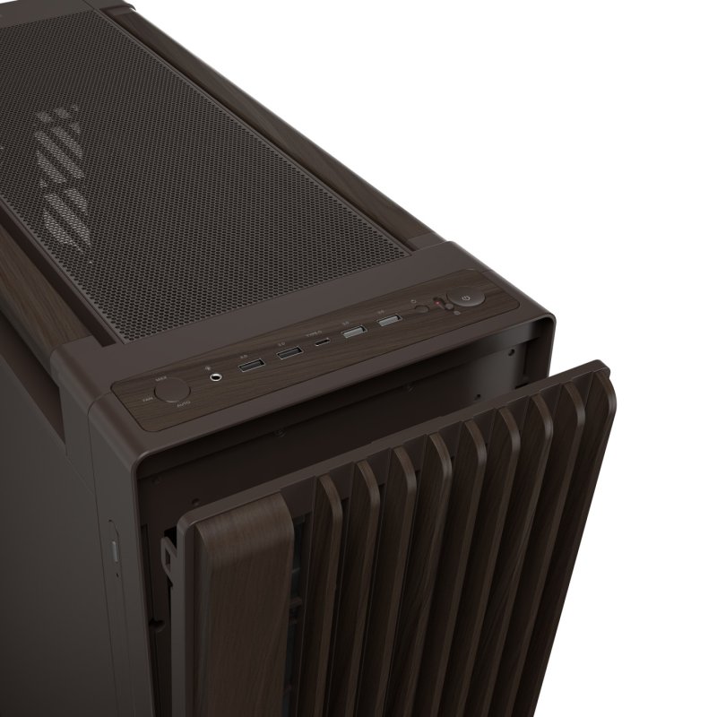 ASUS ProArt PA602 Wood Edition Retro Brown - Metal Panel Midi Tower Marron