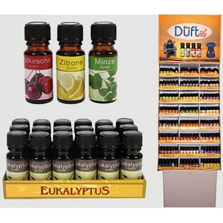 Elina Fragrance Oils In 432 Display - 24 Assorted Fragrances