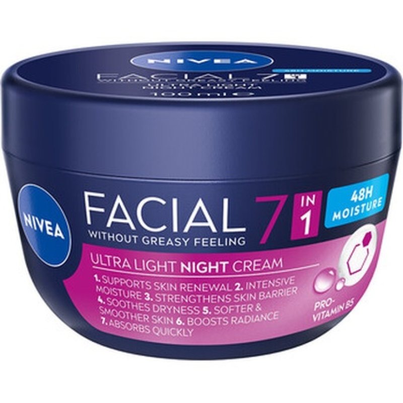 Nivea Facial Ultra Light Night Cream Hydrating Night Cream