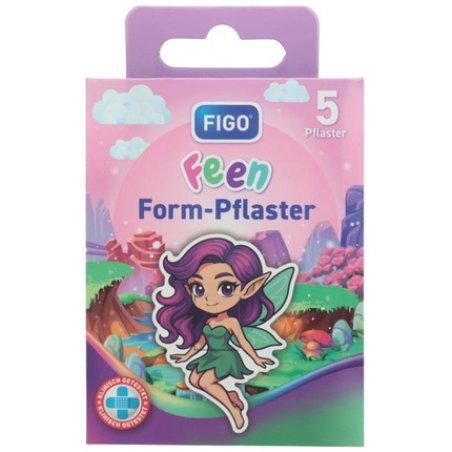 FIGO Fairy Shape Wound Dressing for Children - 5 Pieces