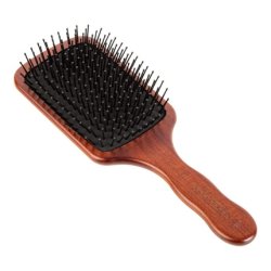 Acca Kappa Pneumatic Kotibe Wooden Paddle Brush With Pompins