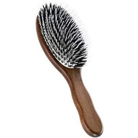 Acca Kappa Hair Extension Kotibe Wood Oval Brush With Boar Bristle And Nylon