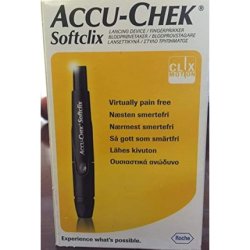 Accu-Chek Softclix Lancing Device with 25 Lancets