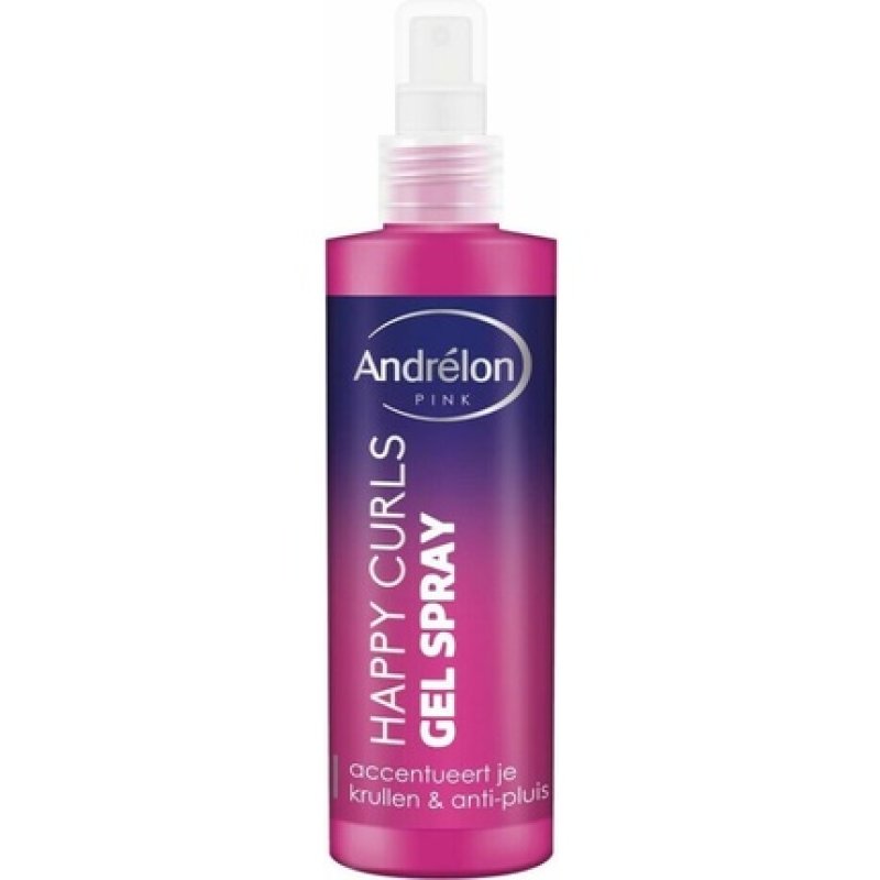 Andrelon Pink Happy Curls Gel Spray