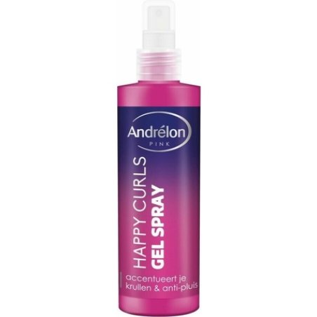 Andrelon Pink Happy Curls Gel Spray