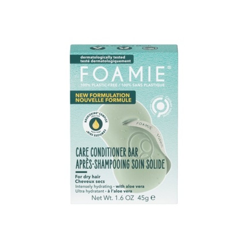 Foamie Aloe Vera Conditioner Bar 45 Grams