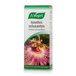 A Vogel Relaxing Drops with Passiflora and Oat Herb for Stress 50ml