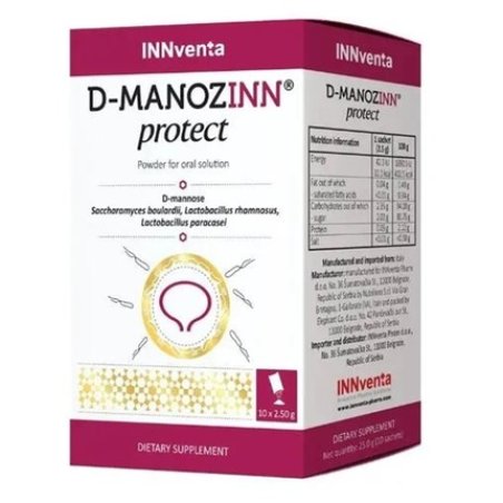 Anelixis D-Manozinn Protect Powder for Oral Solution 10 Sachets 2.5g