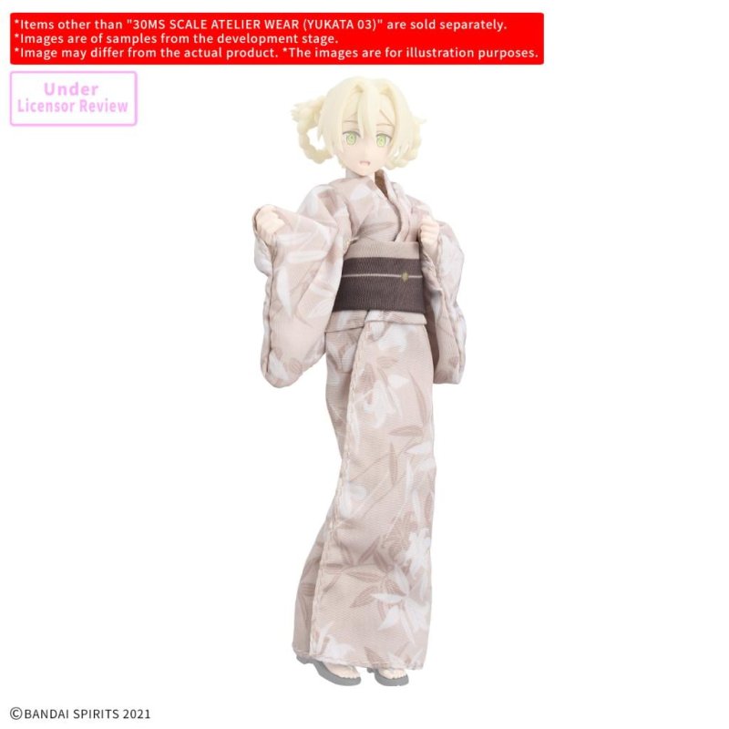 30MS - Scale Atelier Wear (Yukata 03) - Model Kit