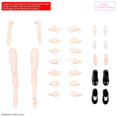 30MS - Option Body Parts Arm Parts & Leg Parts S (Color B) - Model Kit
