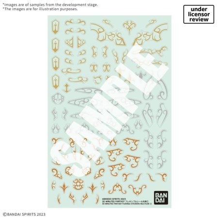 30MF - Flexible Stickers Multiuse 1 - Model Kit