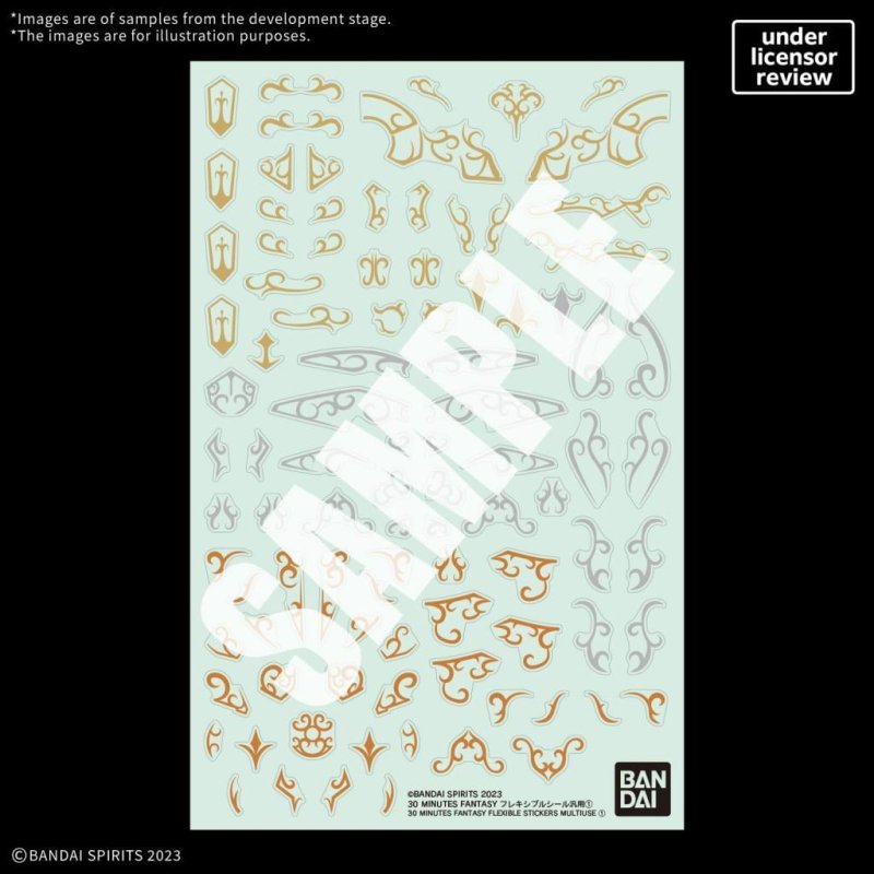 30MF - Flexible Stickers Multiuse 1 - Model Kit