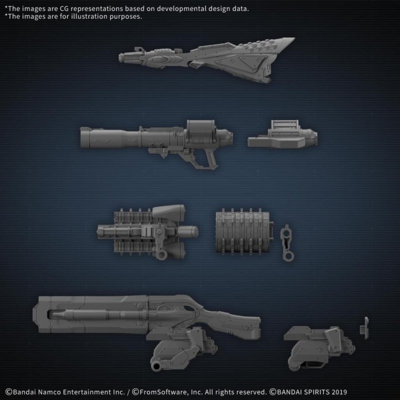 ARMORED CORE VI - Option Parts Set Weapon Set 09 - Model Kit