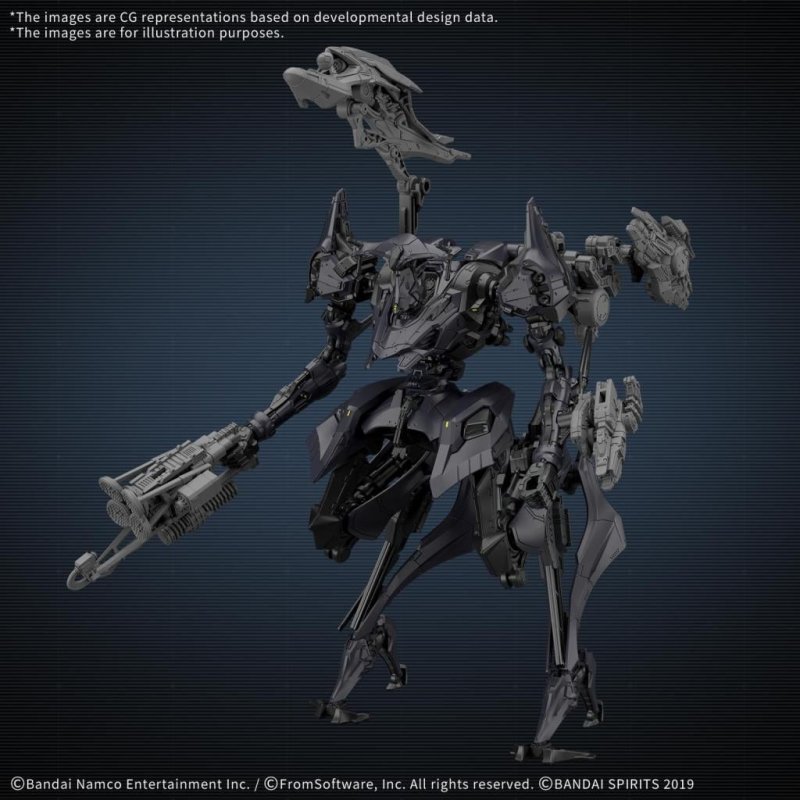 ARMORED CORE VI - Schneider Nachtreiher/40E Dual Nature - Model Kit