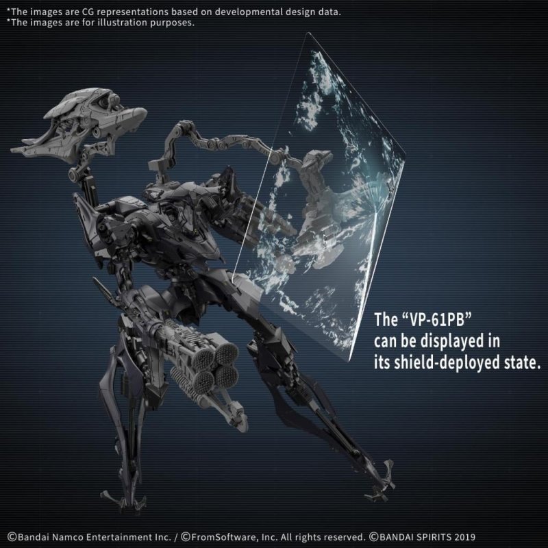 ARMORED CORE VI - Schneider Nachtreiher/40E Dual Nature - Model Kit