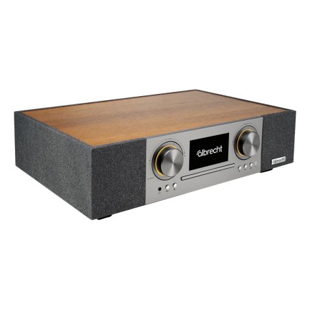 Albrecht DR 1000 Analogique et numérique 30 W FM, DAB Noyer Lecture de MP3