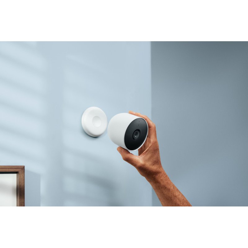 Google Nest Cam Caméra de sécurité IP Intérieure et extérieure 1920 x 1080 pixels Mur