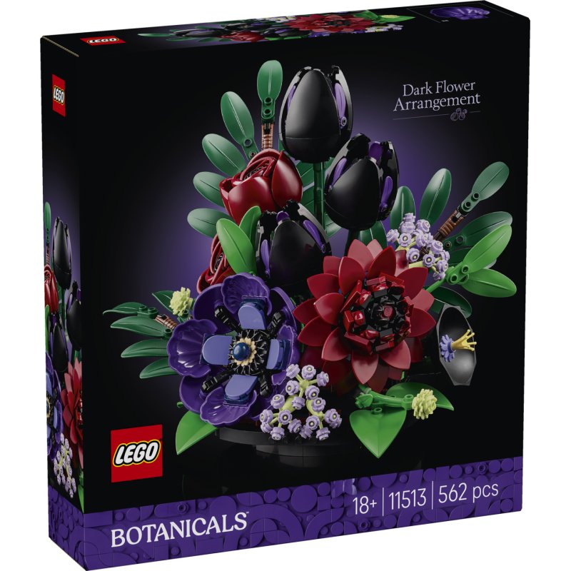 LEGO BOTANICALS 11513 Dark Flower Arrangement