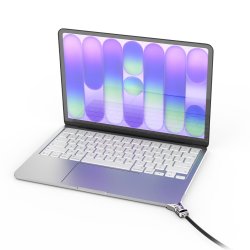 Compulocks Ledge Adapter for MacBook Neo with Keyed Cable Lock (Corner Lock)