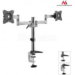 Support Double-écran à poser Maclean MC-714 de 13" à 27" (8kg max)