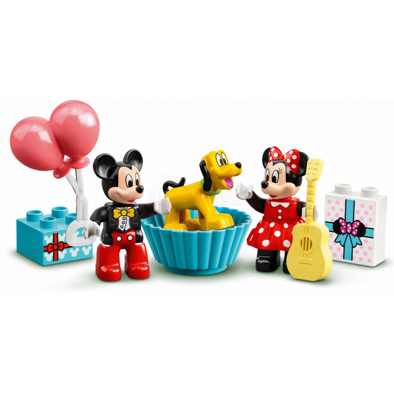 Lego compatible Duplo 10941 - Le train d'anniversaire de Mickey et Minnie